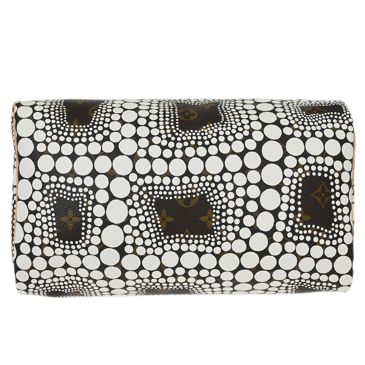 Louis Vuitton Yayoi Kusama White Monogram Town 30 Handbag M40690