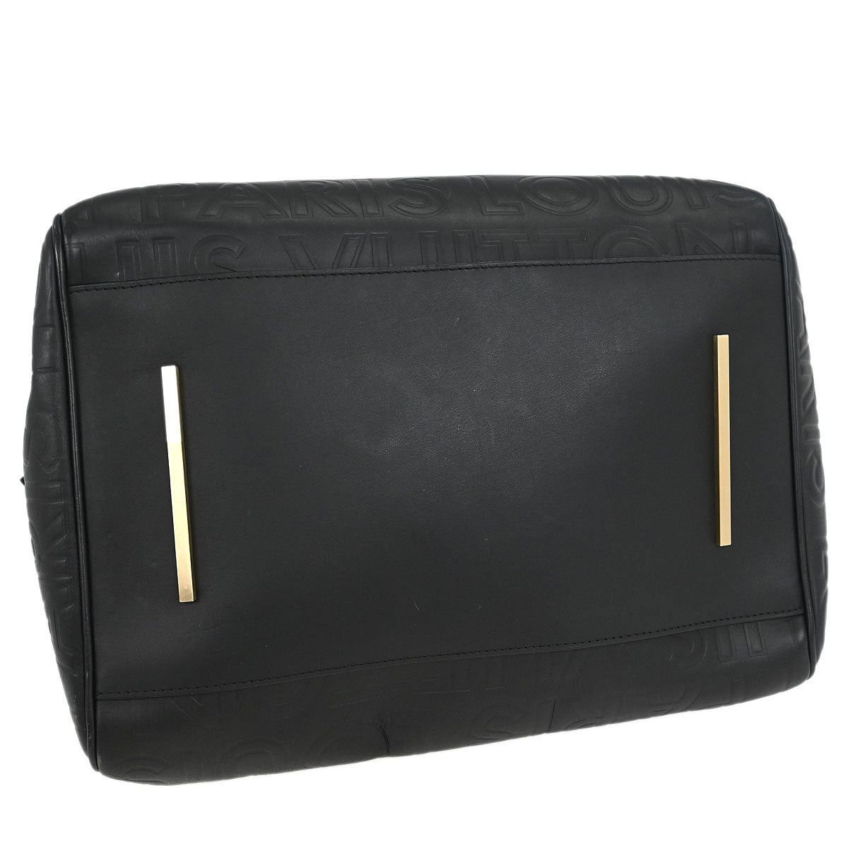 Louis Vuitton 2008 Black Leather Paris Pool Cube M95816