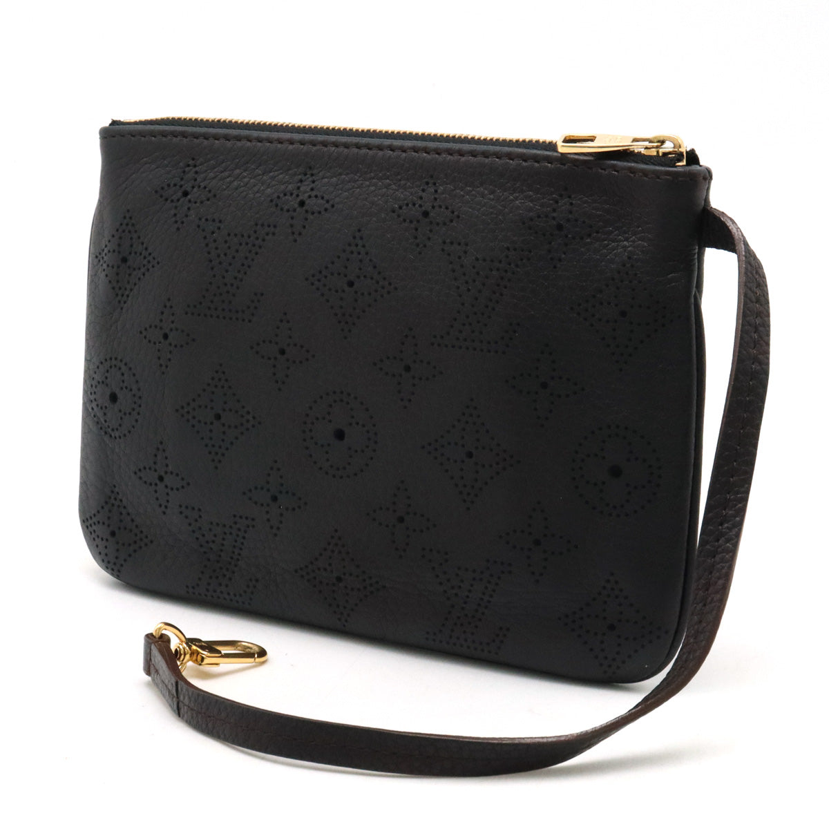 Louis vuitton MONOGRAM MACHINA POCHY FOR SELENA SERENA ACCESSORIES POCHY ONLY NOWAR BLACK M94314