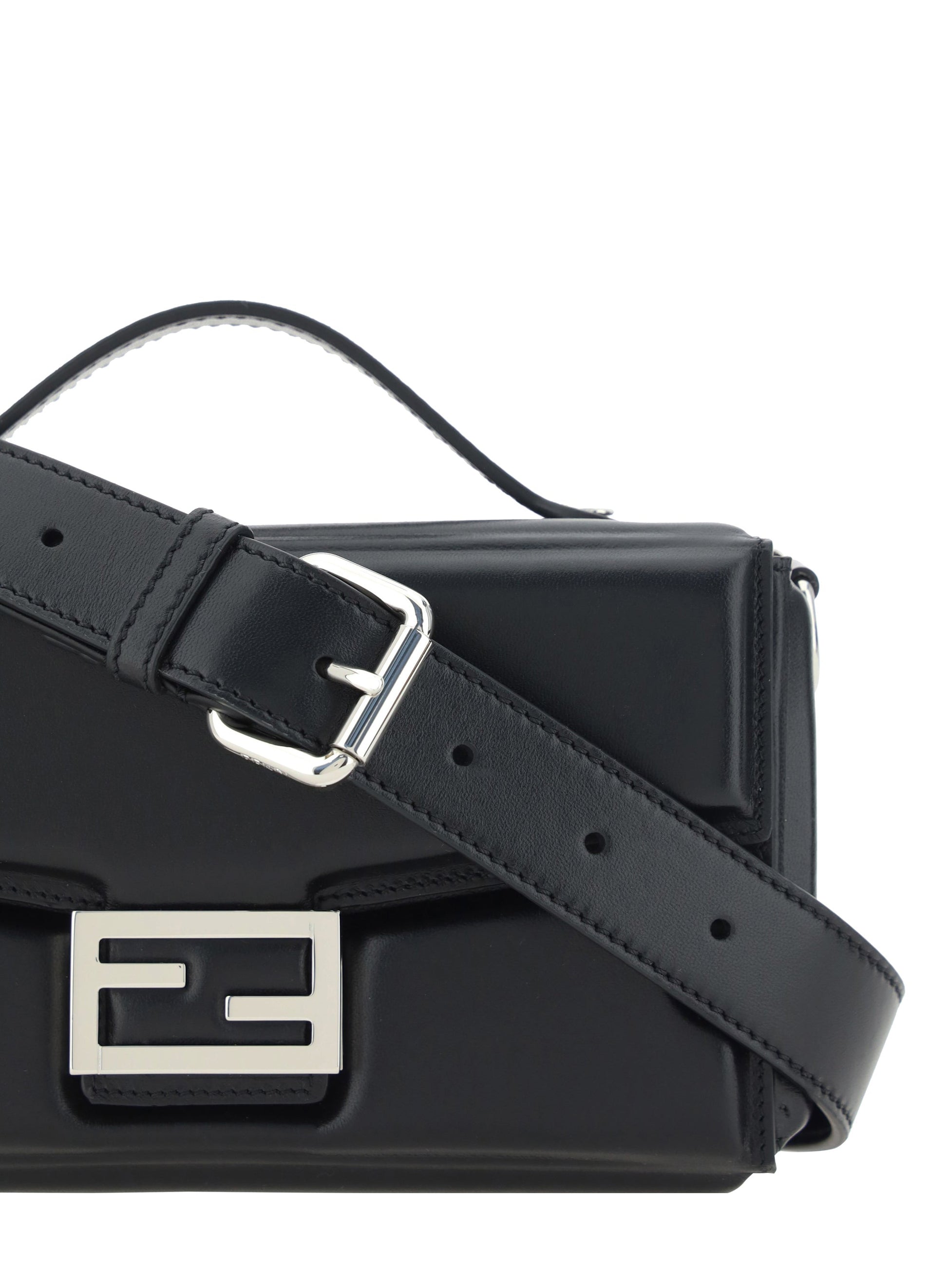 Fendi Men Baguette Soft Trunk Handbag