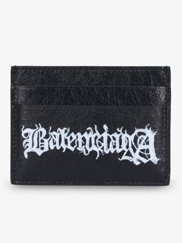 Luxury Balenciaga Trending 2026 Cash DIY Metal Card Wallet Black White