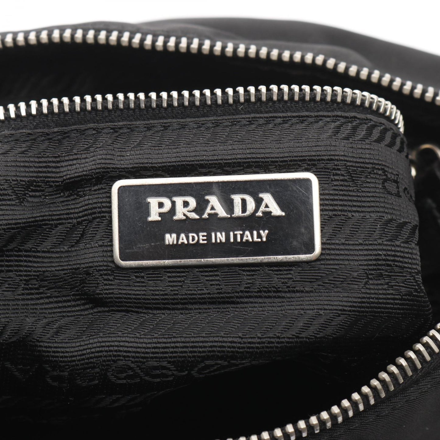 Prada TESSUTO LIGHT Nylon Leather Shoulder Bag