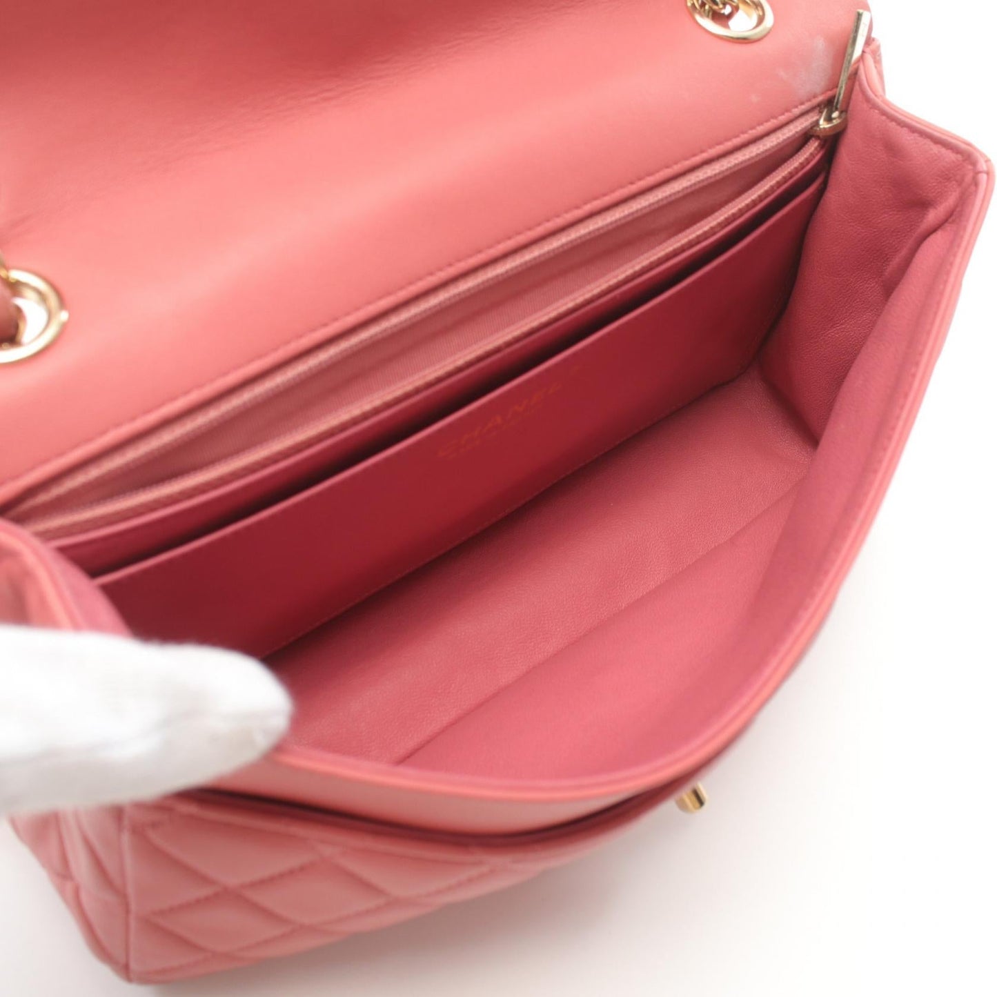 Chanel Matelasse Lambskin Shoulder Bag Classic Flap