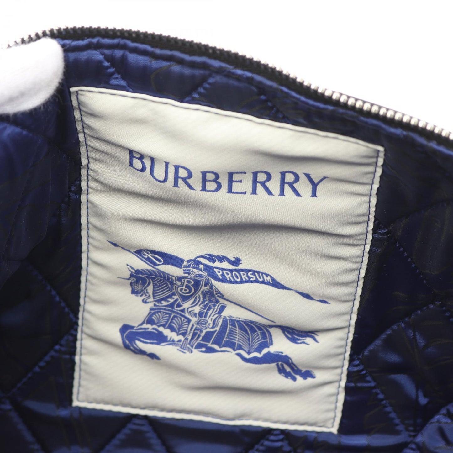 Burberry Large Shield Fabric 2way Shoulder Bag