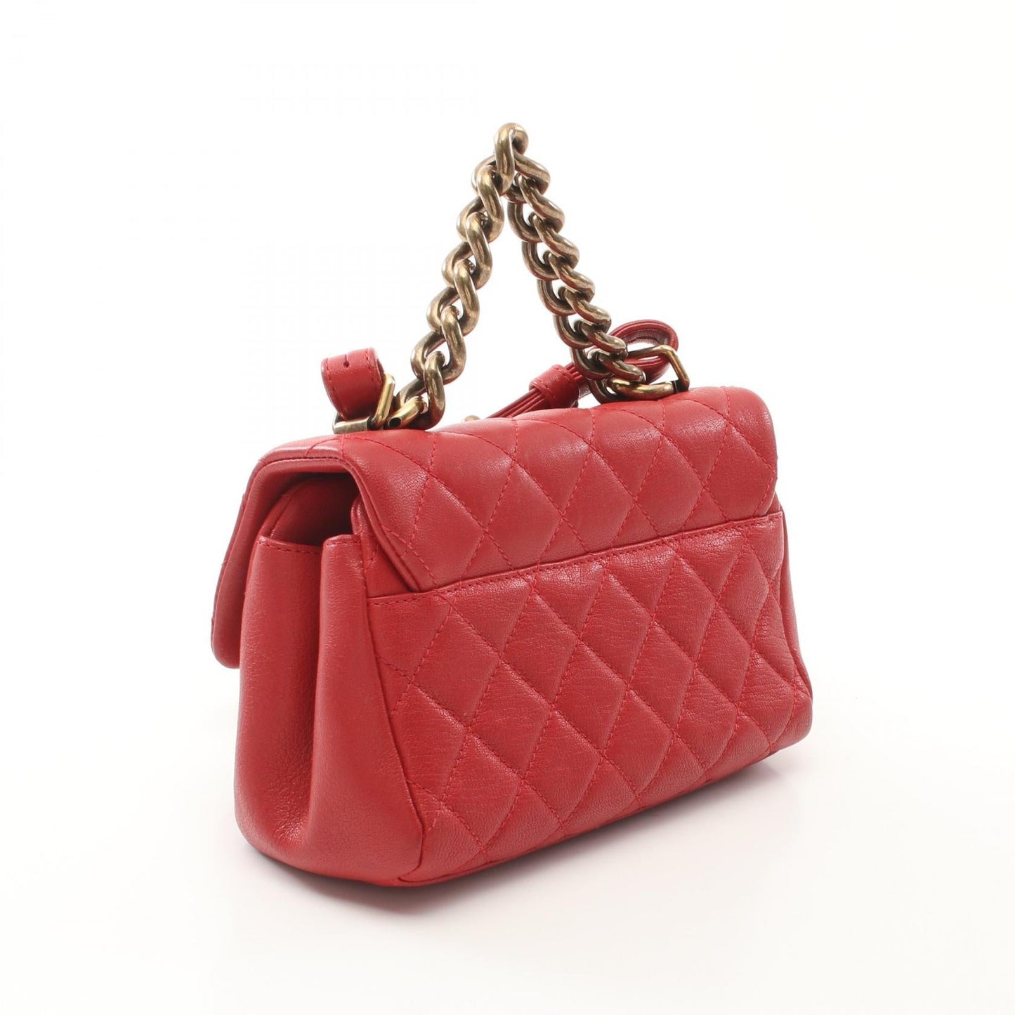 Chanel Matelasse Leather Handbag Classic Flap