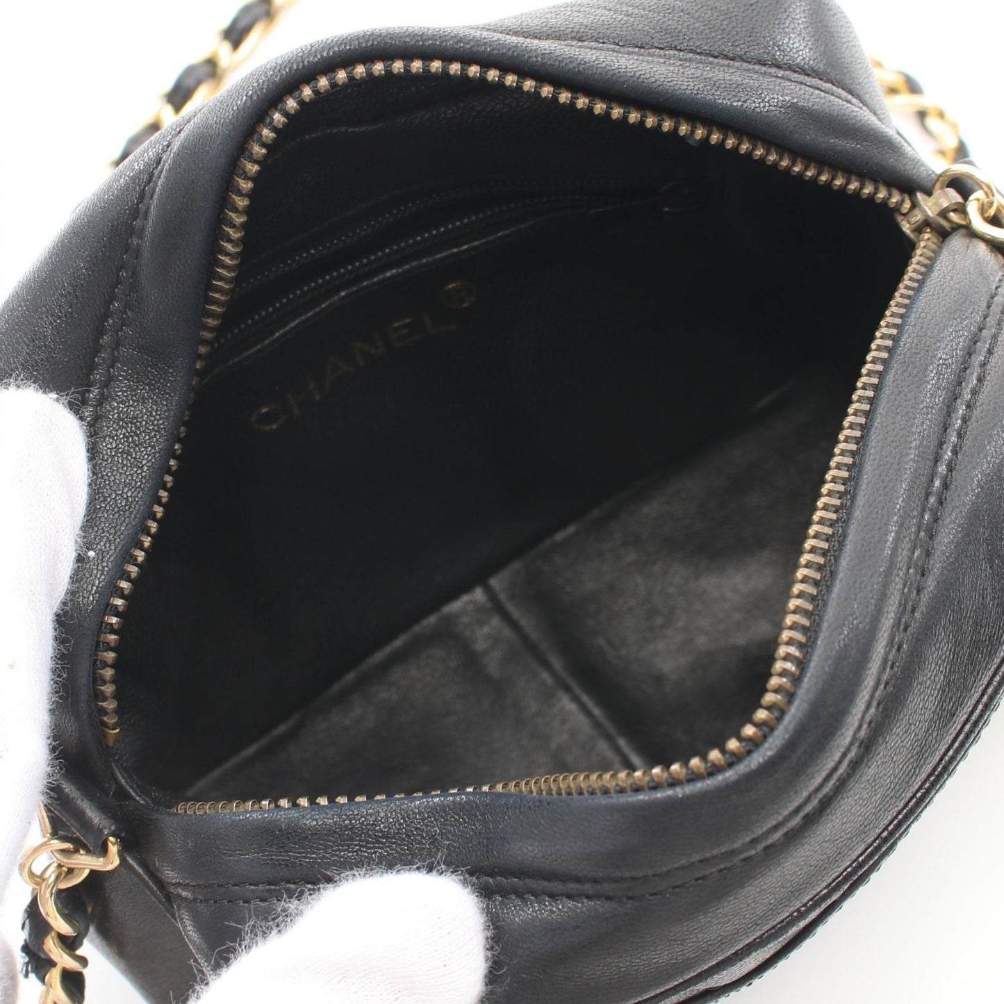 Chanel Matelasse Lambskin Shoulder Bag Classic Flap