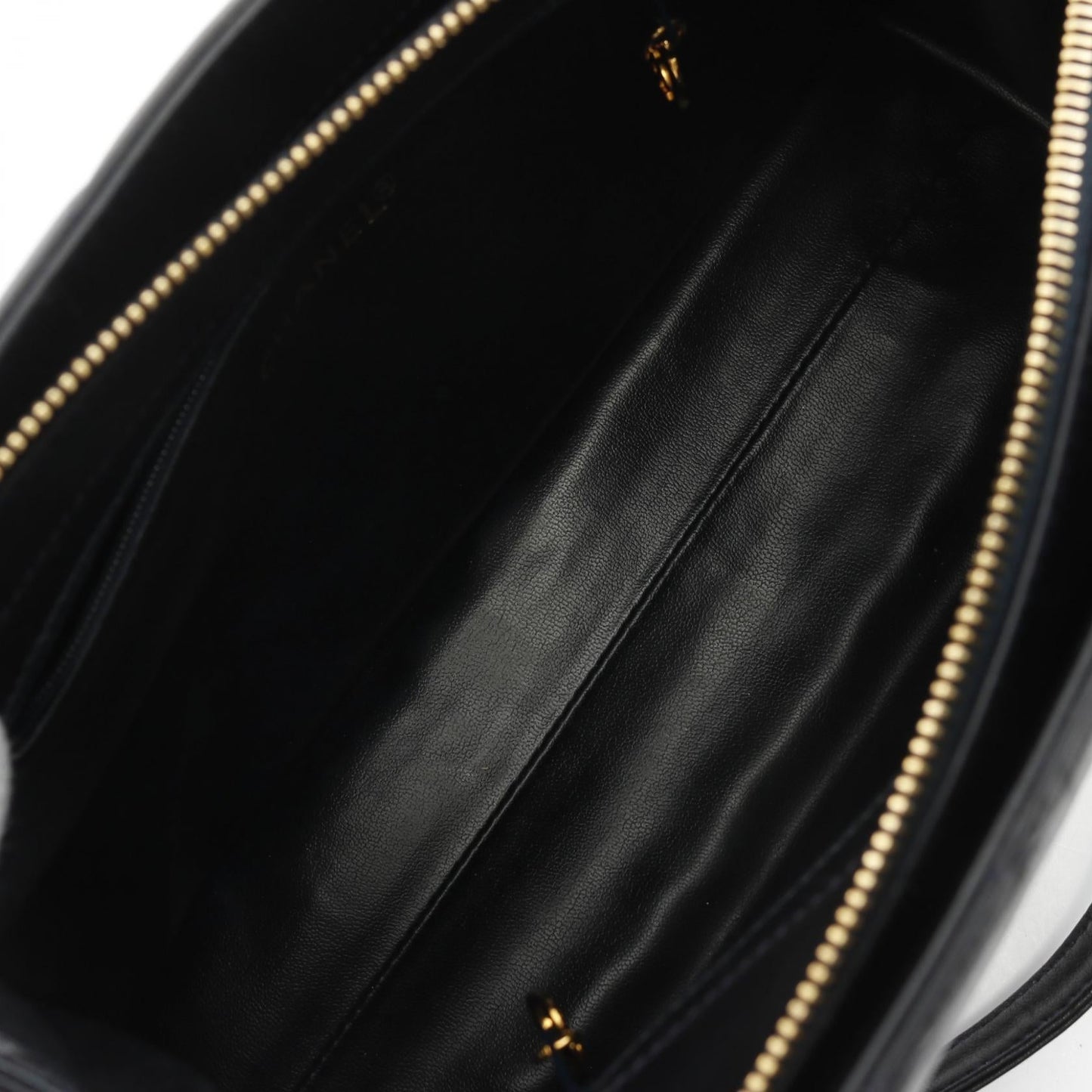 Chanel Chevron V Stitch Lambskin Handbag
