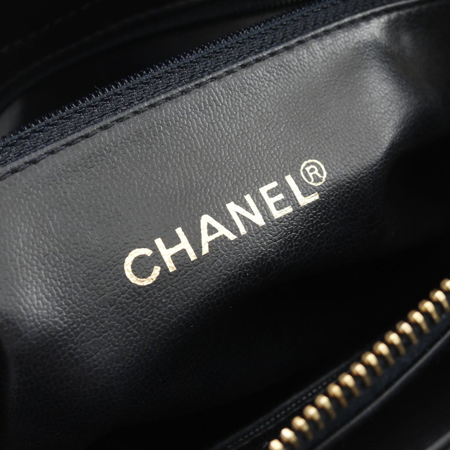 Chanel Chevron V Stitch Lambskin Handbag