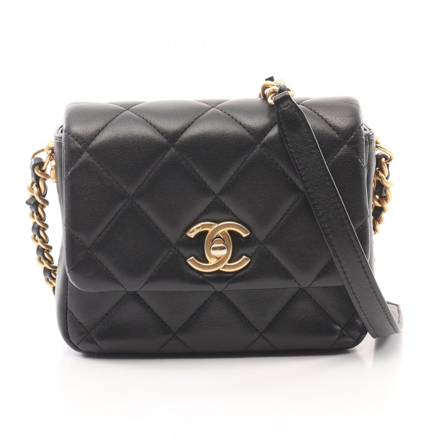 Chanel MatelassÃ© Lambskin Shoulder Bag