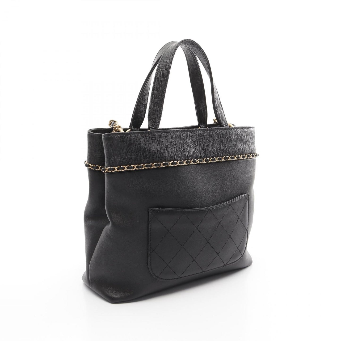 Chanel Coco MatelassÃ© Grained Calfskin Shoulder Bag