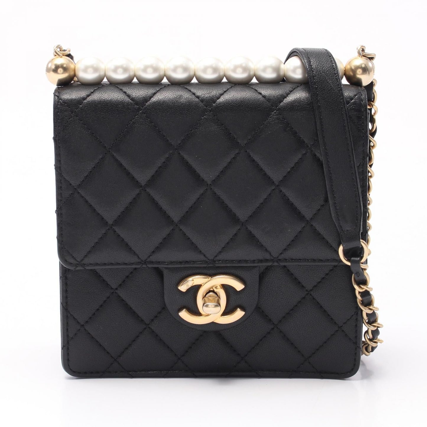 Chanel MatelassÃ© Lambskin Shoulder Bag