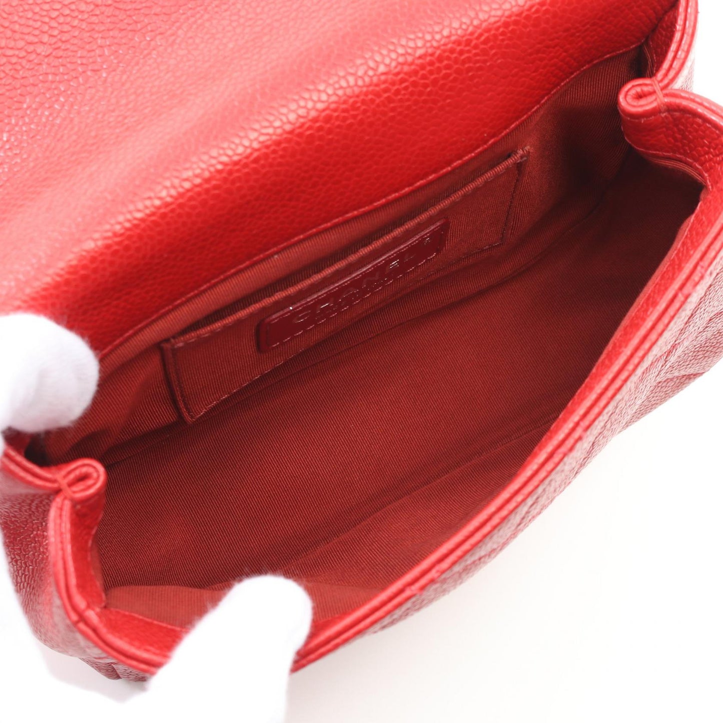 Chanel MatelassÃ© Caviar Skin Shoulder Bag