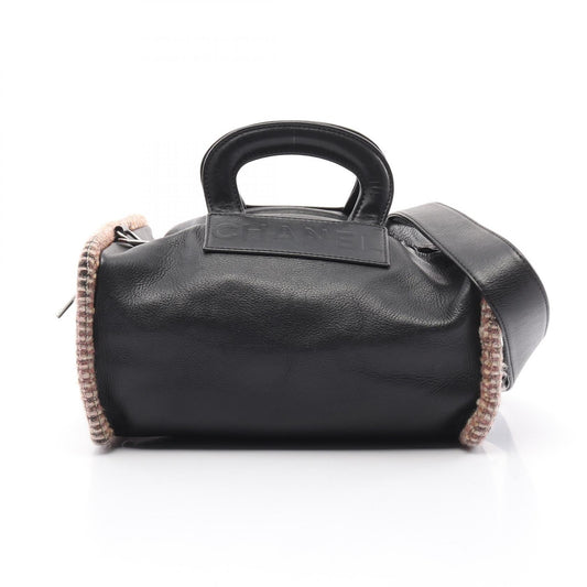Chanel Leather Fabric Handbag