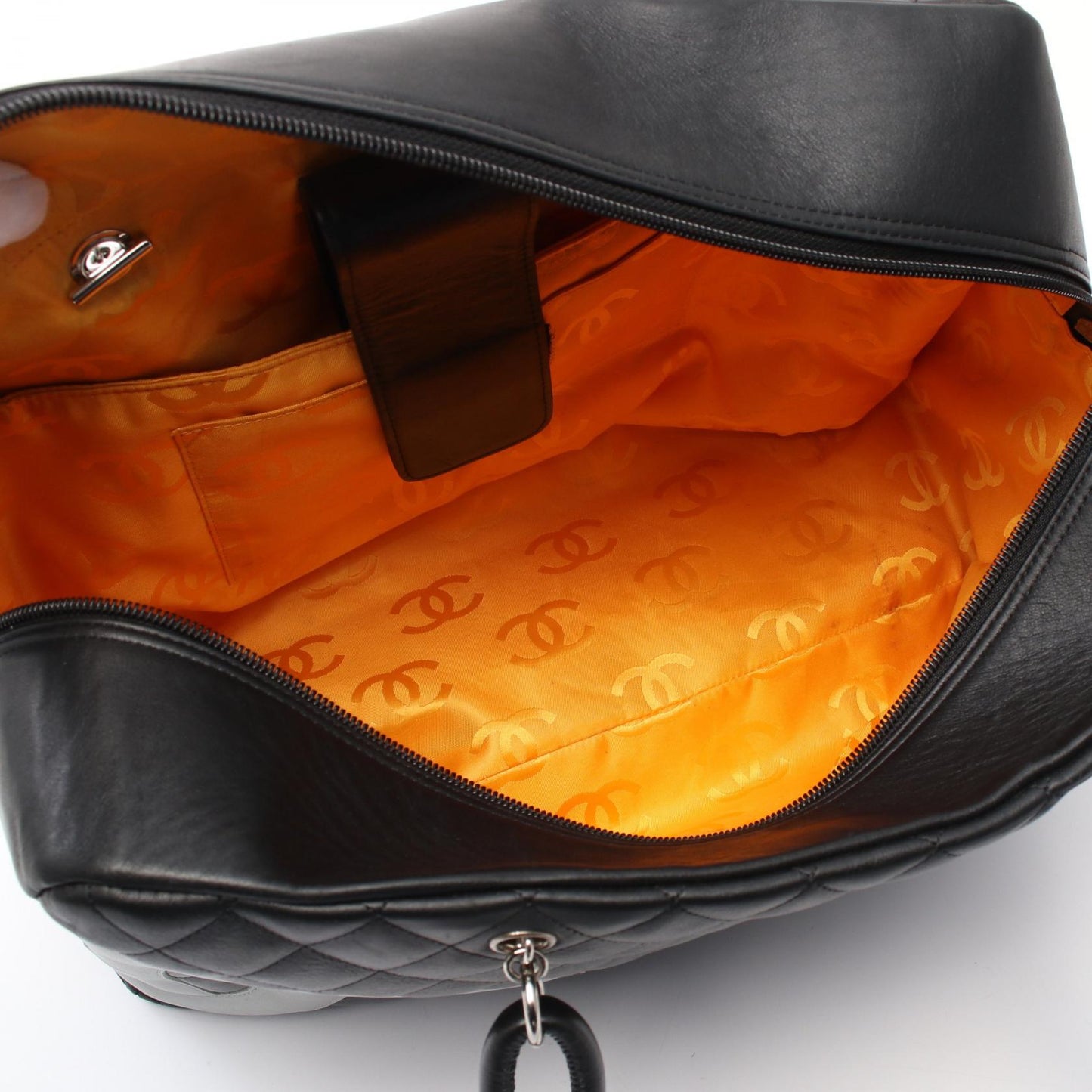 Chanel Cambon Line Leather Handbag