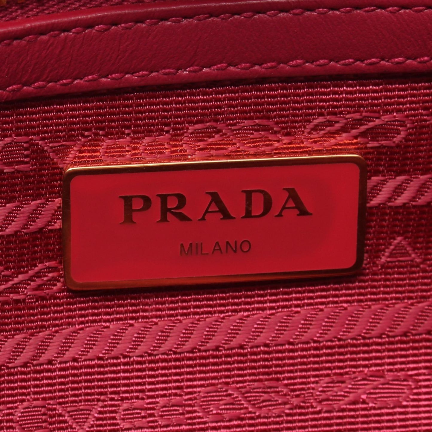 Prada TESSUTO + SOFT CA Nylon Leather Handbag