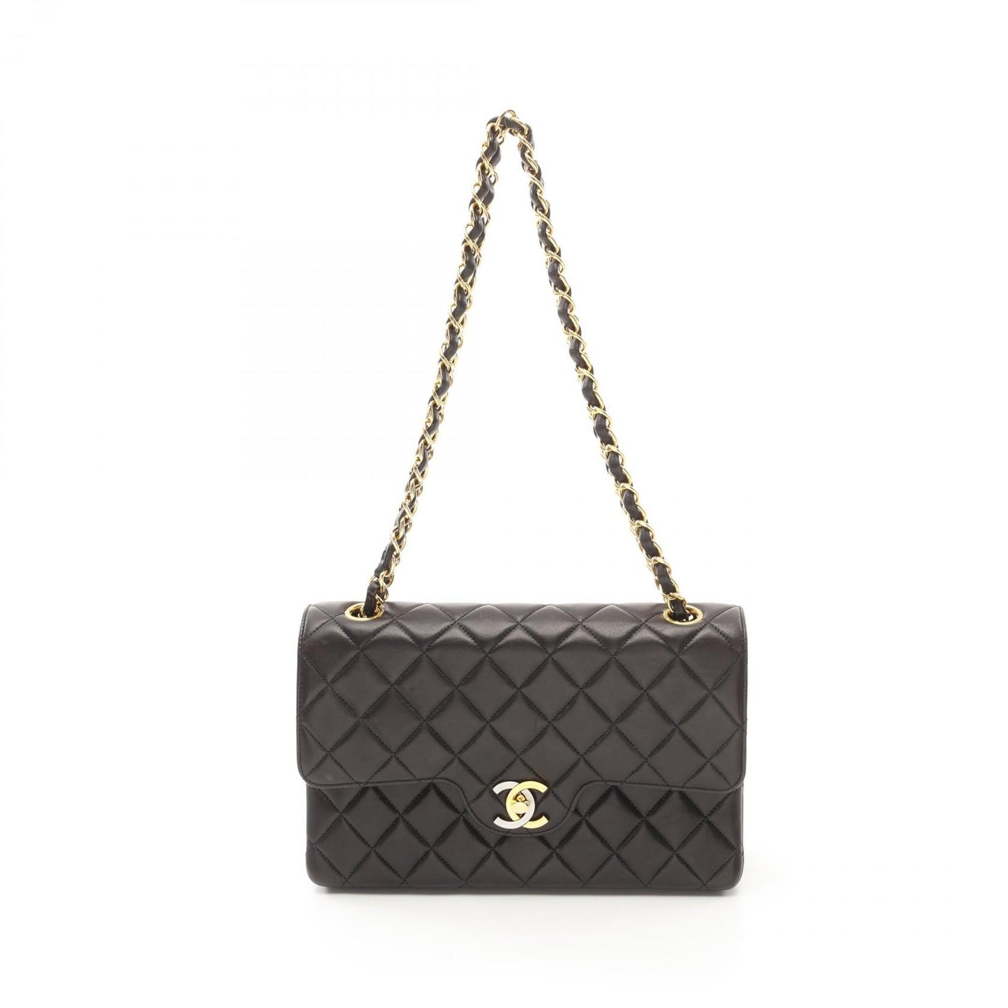 Chanel Matelasse Lambskin Shoulder Bag Classic Flap