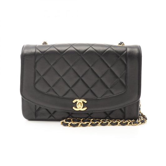 Chanel Matelasse Diana Flap Lambskin Shoulder Bag