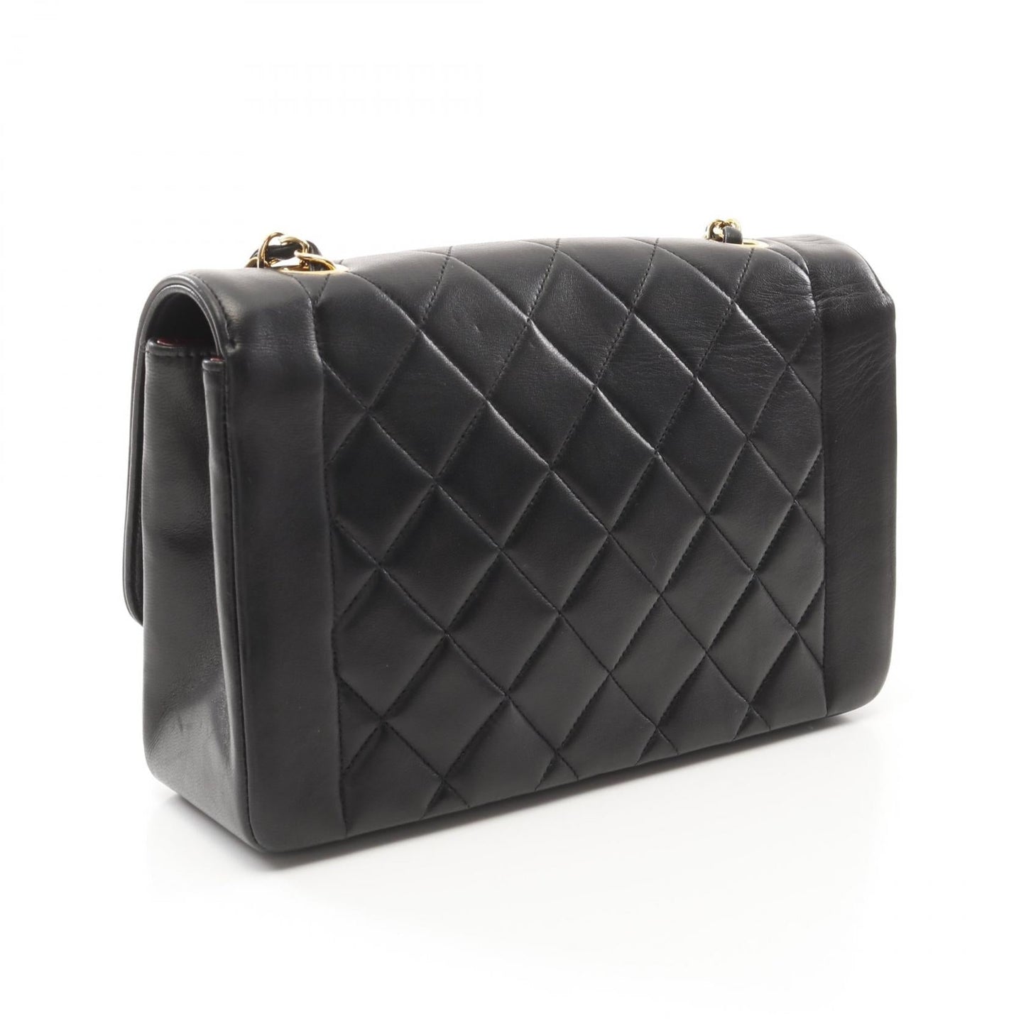 Chanel Matelasse Diana Flap Lambskin Shoulder Bag