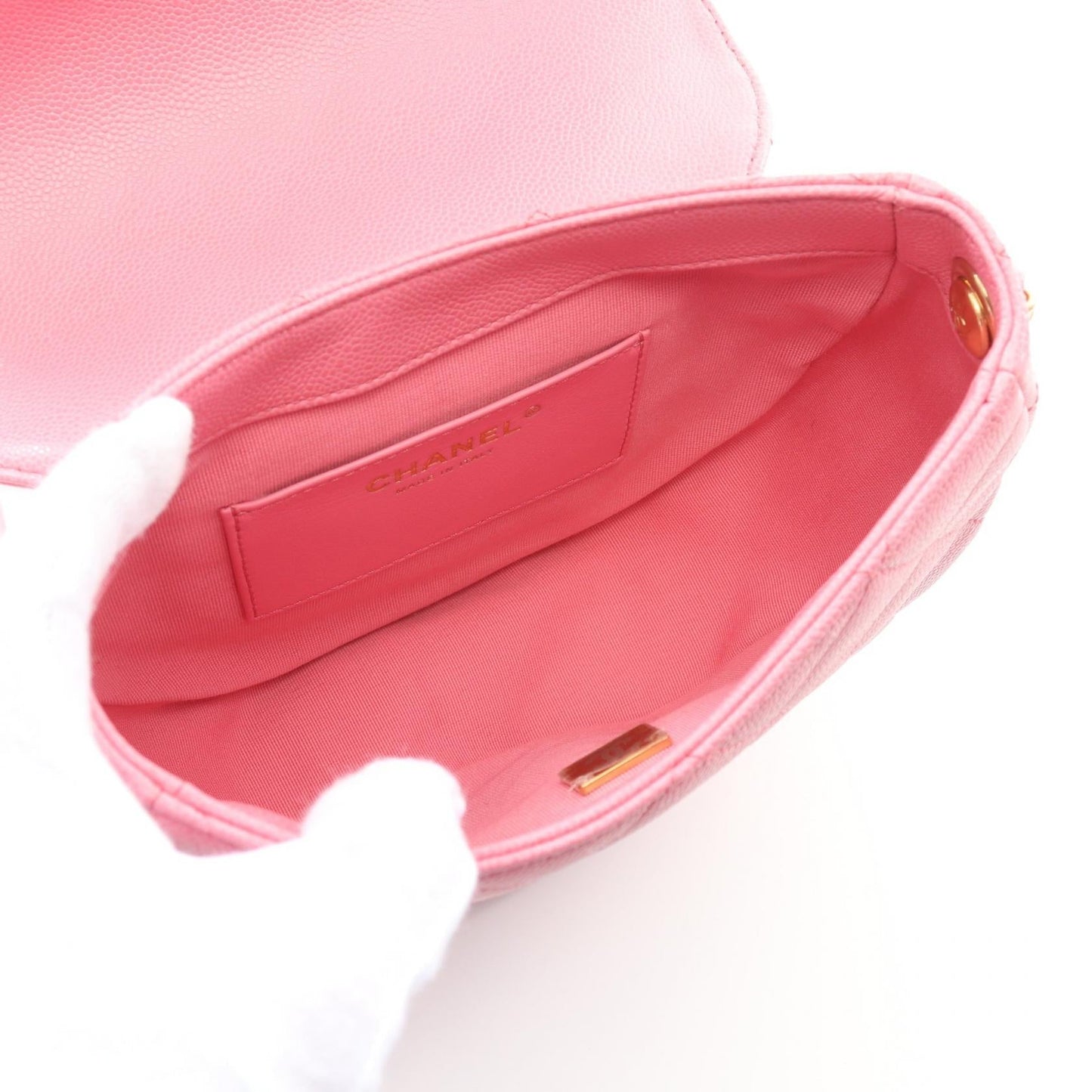 Chanel MatelassÃ© Caviar Skin Shoulder Bag