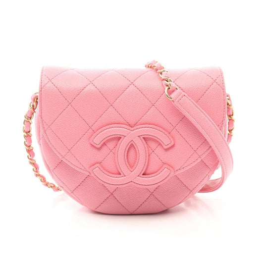 Chanel MatelassÃ© Caviar Skin Messenger Bag