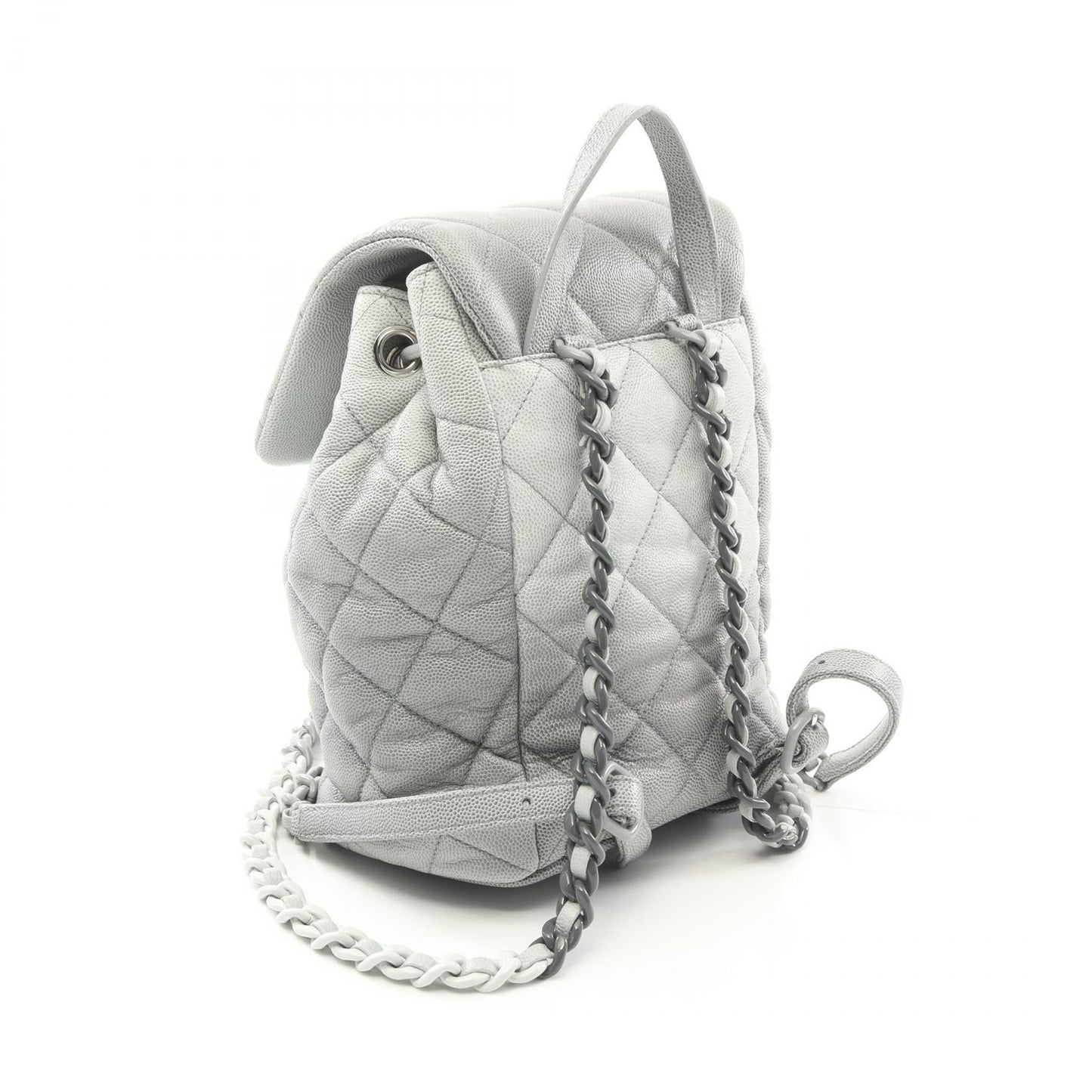 Chanel MatelassÃ© Grained Calfskin Backpack