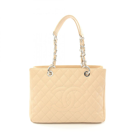 Chanel Matelasse Grained Calfskin Tote Bag