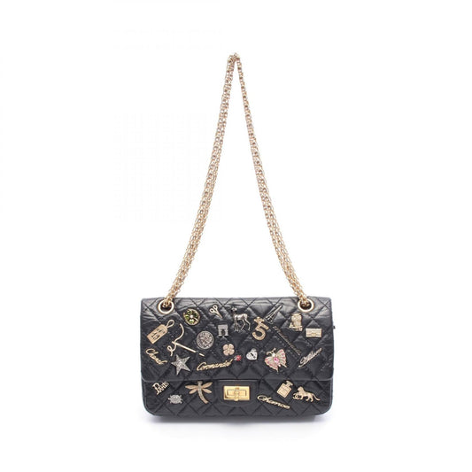 Chanel 2.55 Matelasse Mademoiselle Chain Leather Shoulder Bag