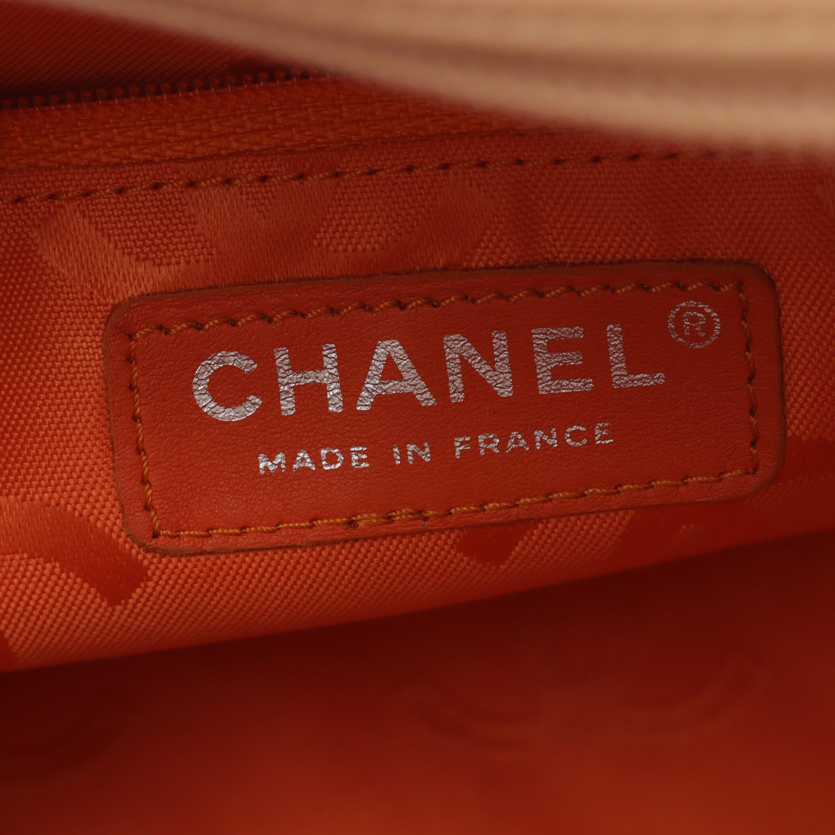 Chanel Cambon Line Leather Patent Leather 2way Shoulder Bag