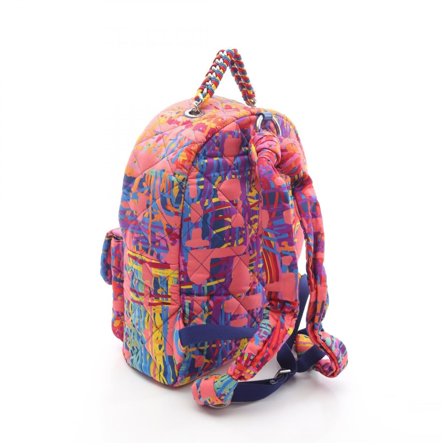 Chanel A57104 Nylon Leather Backpack