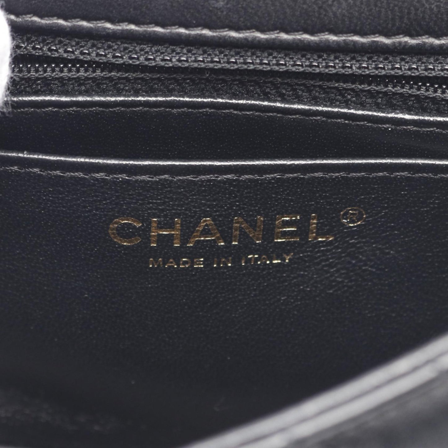 Chanel Chevron V Stitch Lambskin Shoulder Bag