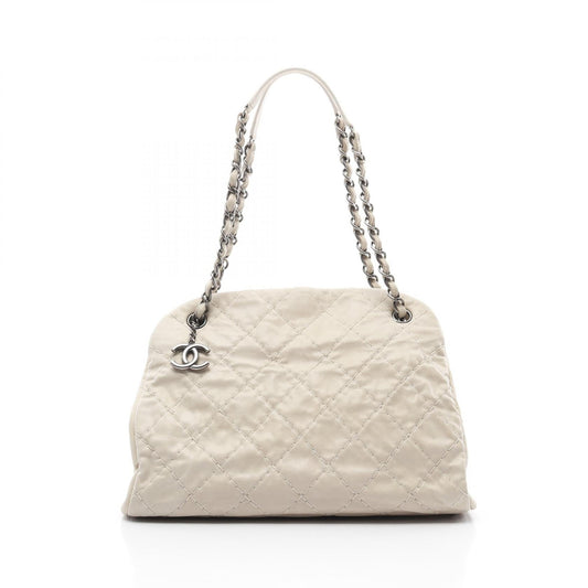 Chanel Mademoiselle Bowling Bag Calfskin Shoulder Bag