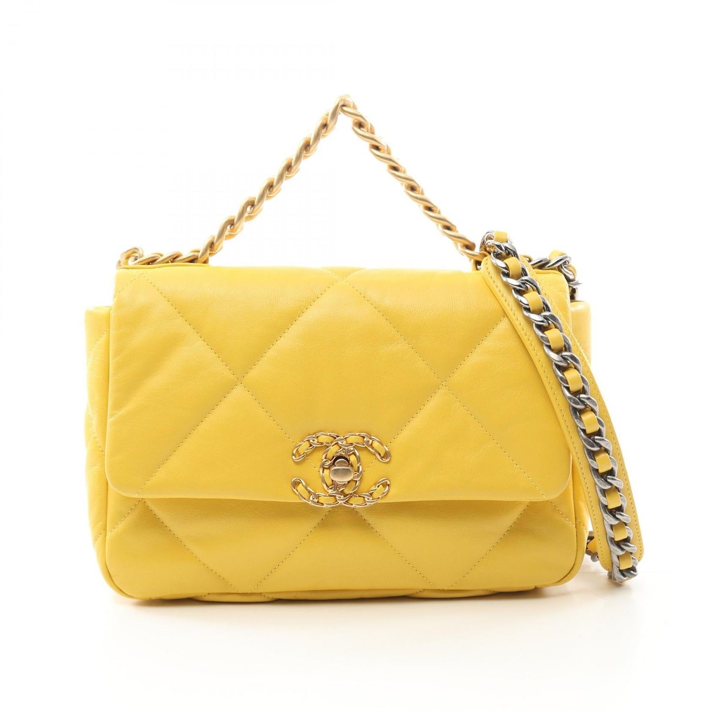 Chanel 19 MatelassÃ© Lambskin Shoulder Bag