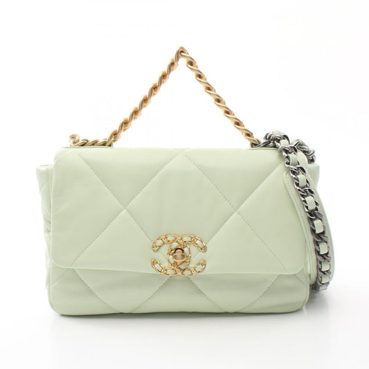 Chanel 19 MatelassÃ© Lambskin Shoulder Bag