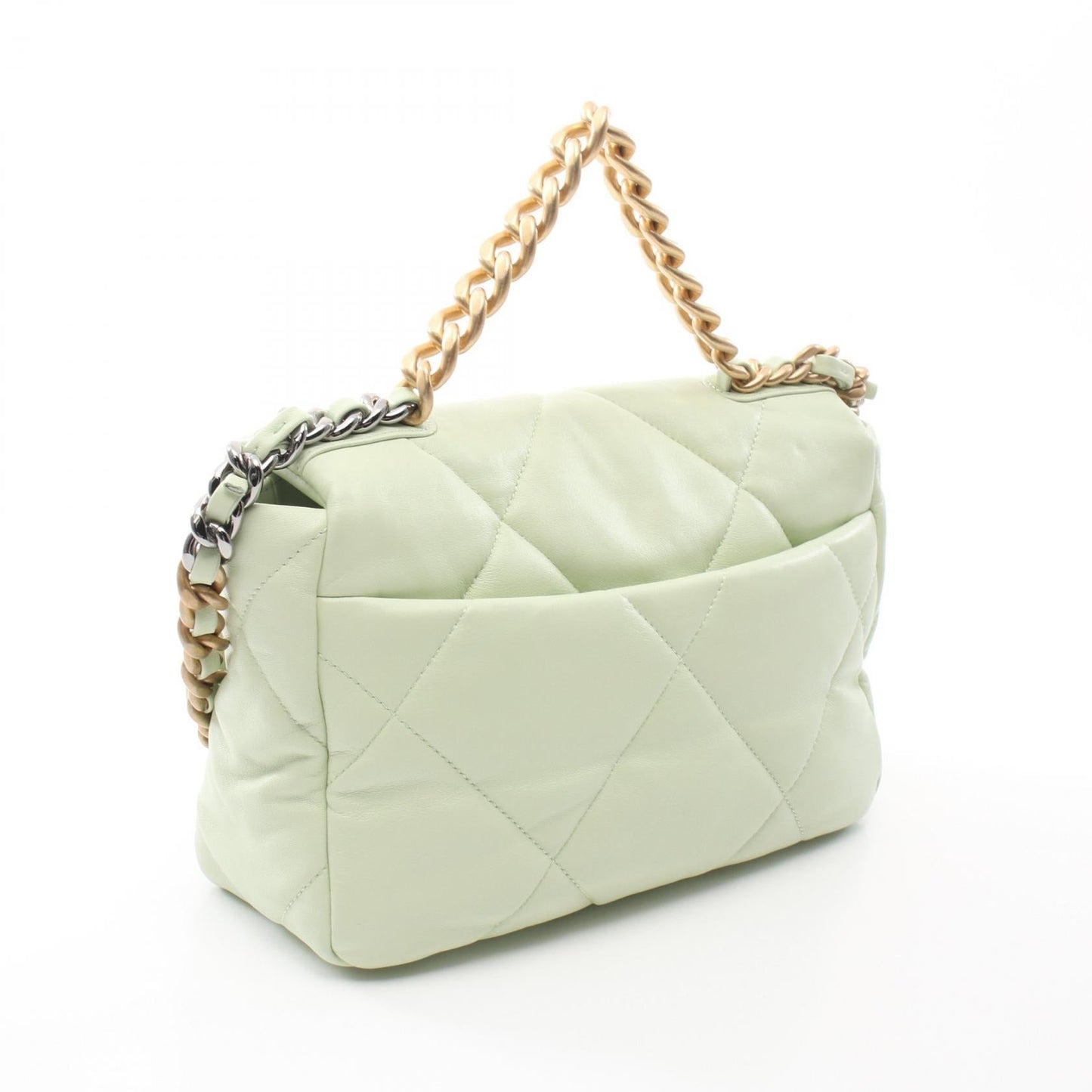 Chanel 19 MatelassÃ© Lambskin Shoulder Bag