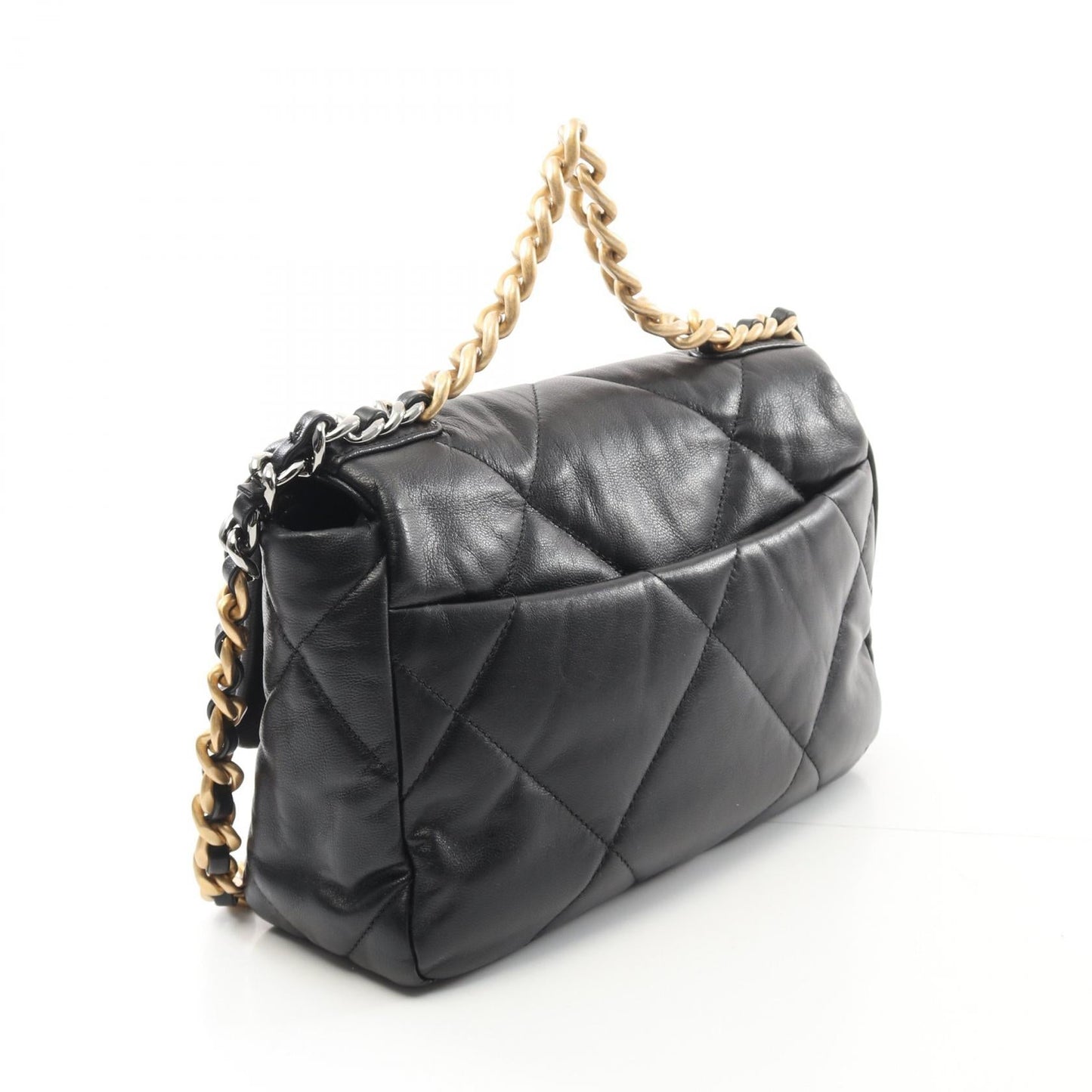 Chanel 19 MatelassÃ© Lambskin Shoulder Bag