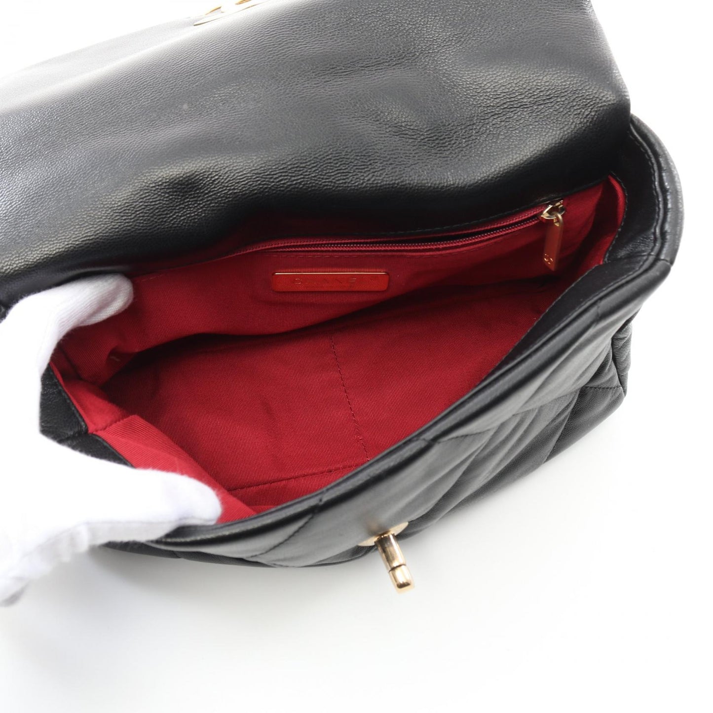 Chanel 19 MatelassÃ© Lambskin Shoulder Bag