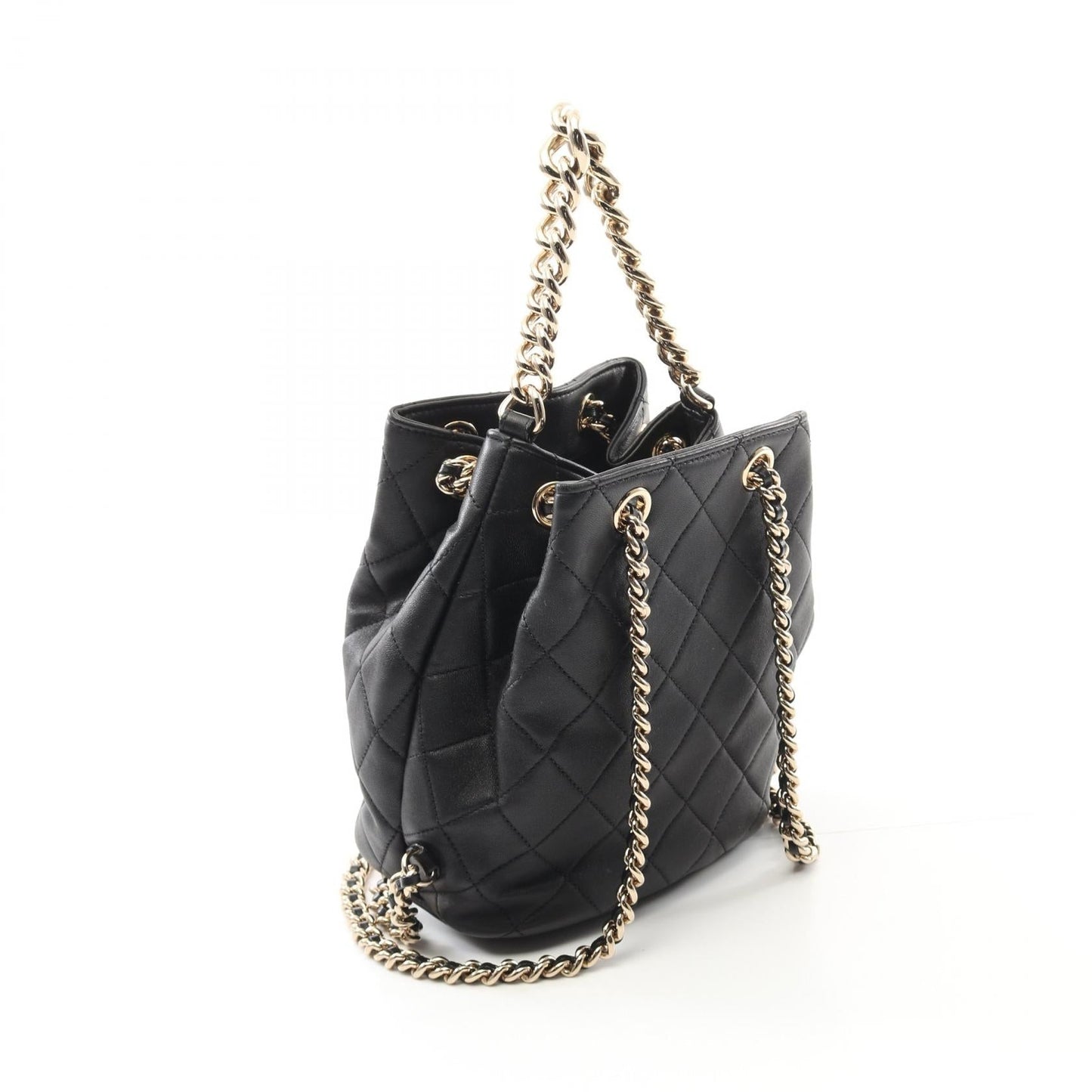 Chanel MatelassÃ© Studs Coco Calfskin Backpack