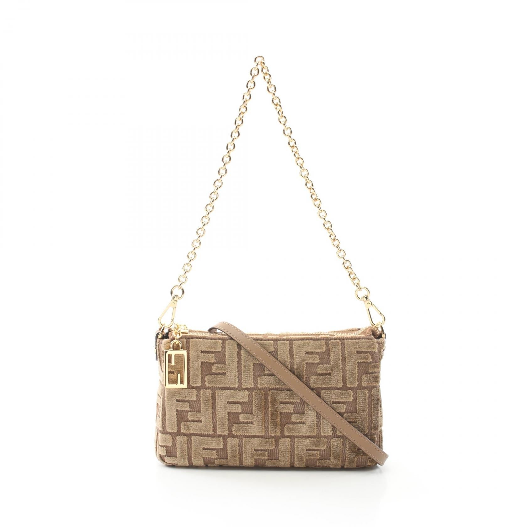 Fendi Baguette Pouch Fabric 2way Bag