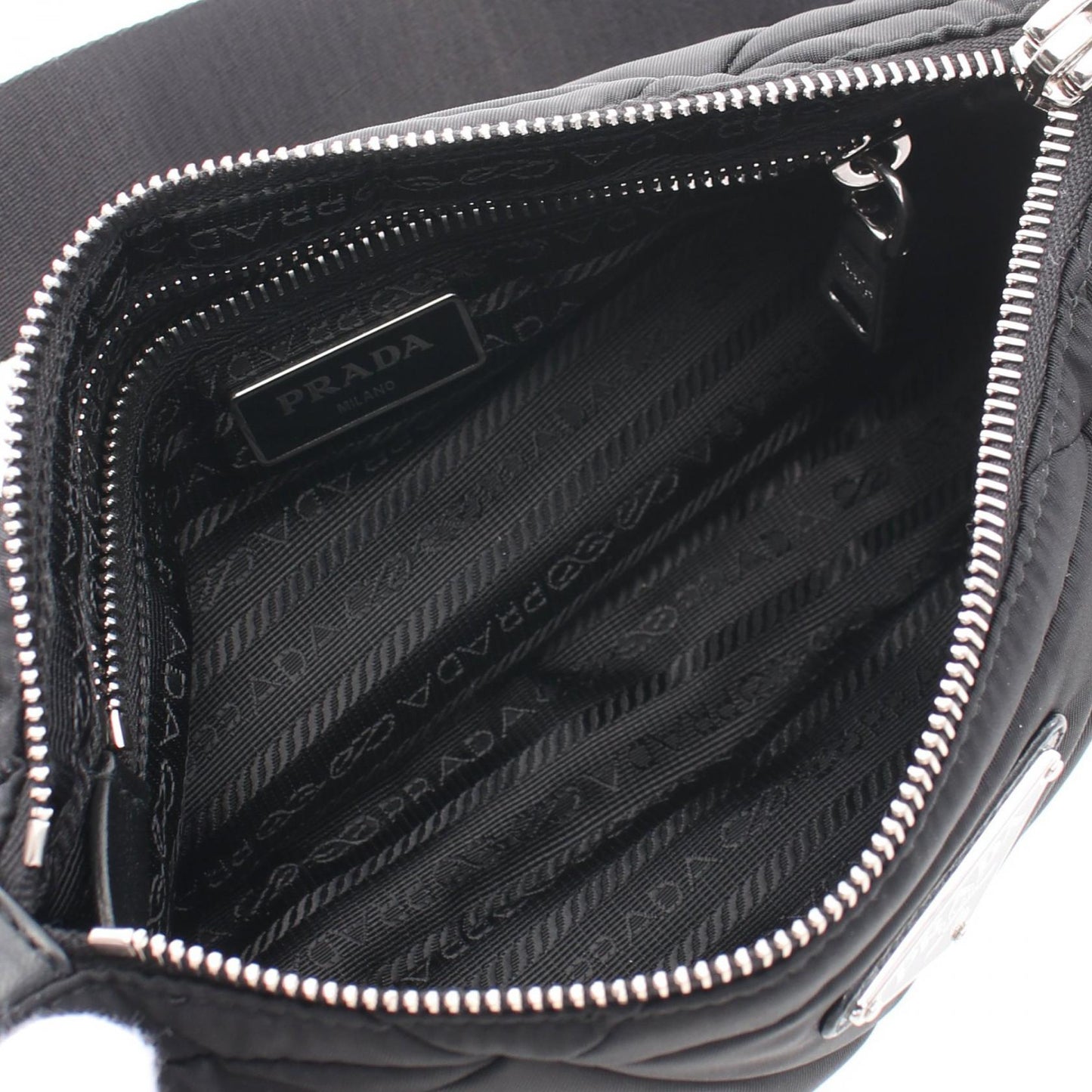 Prada TESSUTO QUILTING Nylon Shoulder Bag