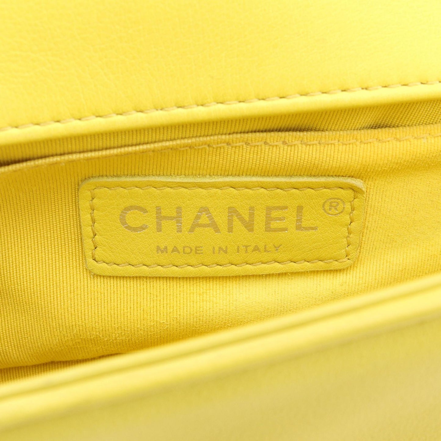 Chanel Boy Chanel Lambskin Shoulder Bag