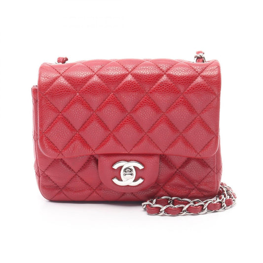 Chanel Mini MatelassÃ© Grained Calfskin Shoulder Bag