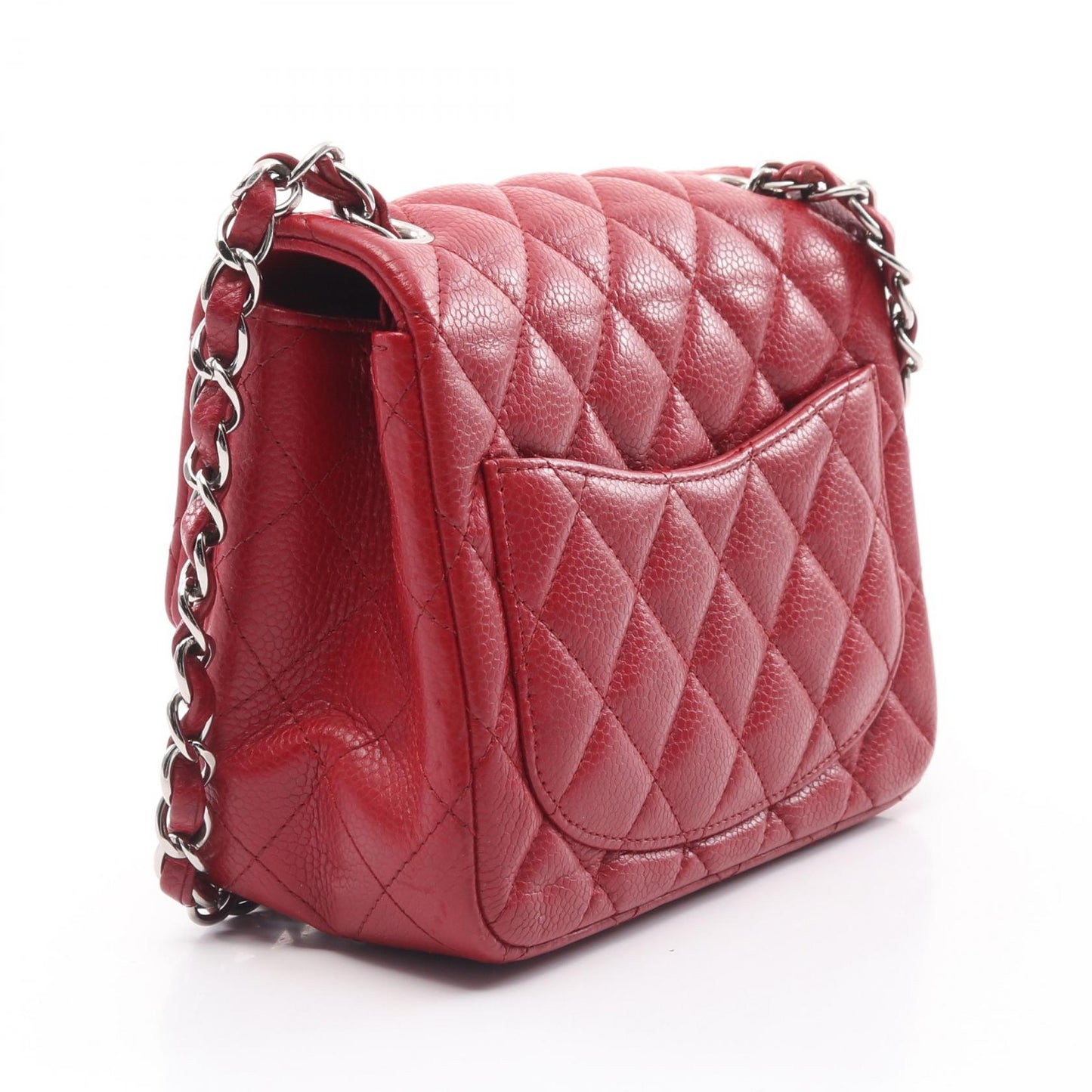 Chanel Mini MatelassÃ© Grained Calfskin Shoulder Bag