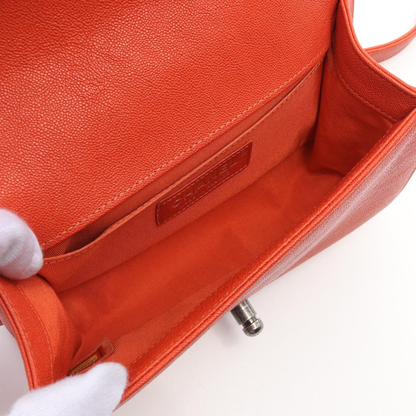 Chanel Boy Chanel Caviar Skin Shoulder Bag