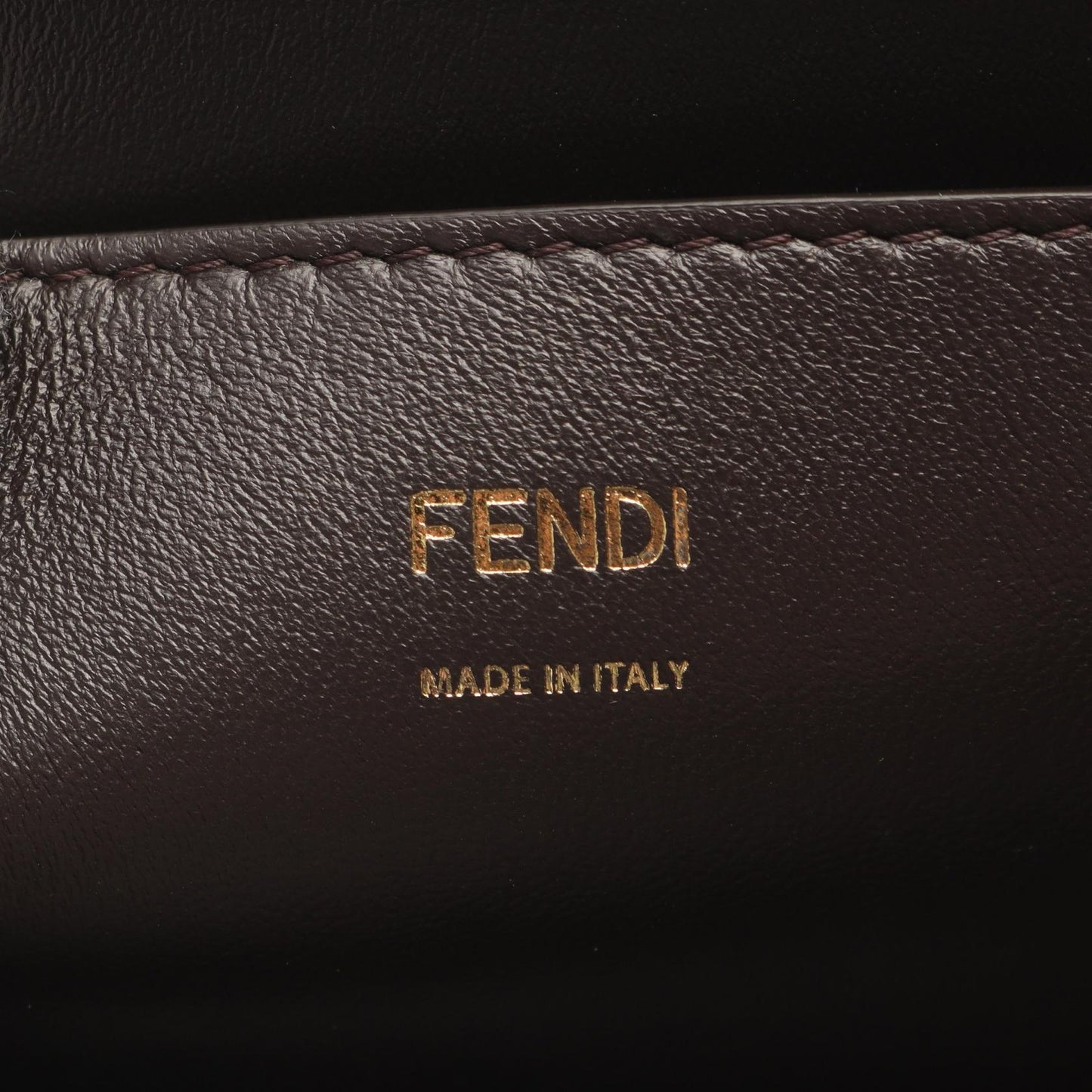 Fendi Kan I Calf Leather Shoulder Bag