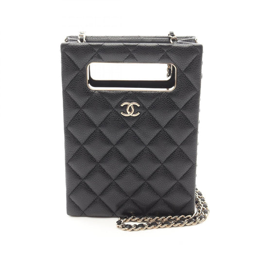 Chanel MatelassÃ© Caviar Skin Evening Shoulder Bag