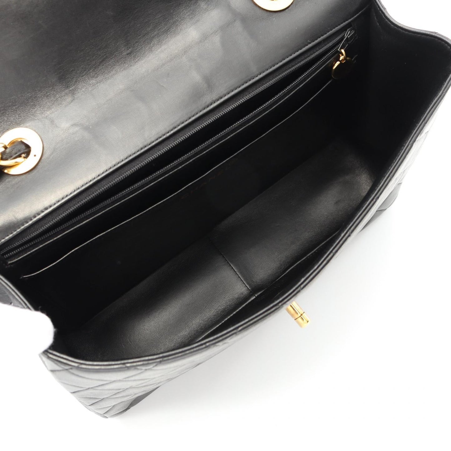 Chanel Deauville Matelasse Lambskin Shoulder Bag
