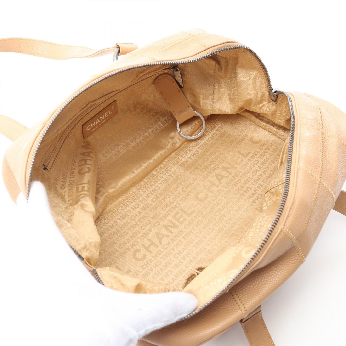 Chanel Choco Bar Calf Shoulder Bag