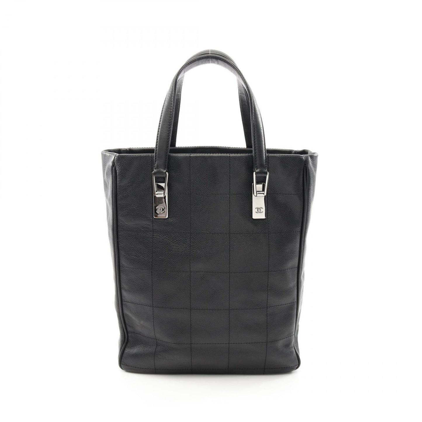 Chanel Choco Bar Caviar Skin Tote Bag