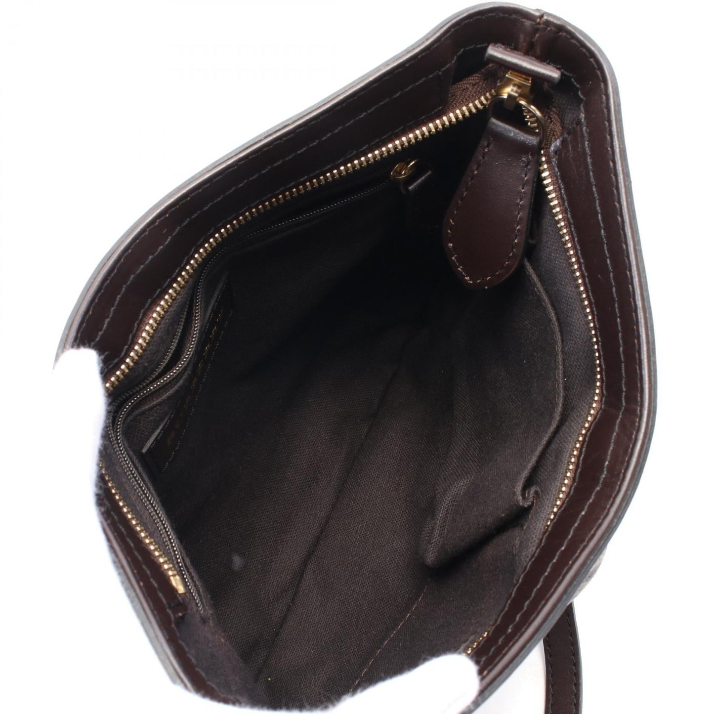 Burberry PVC Coated Canvas Leather Shoulder Bag