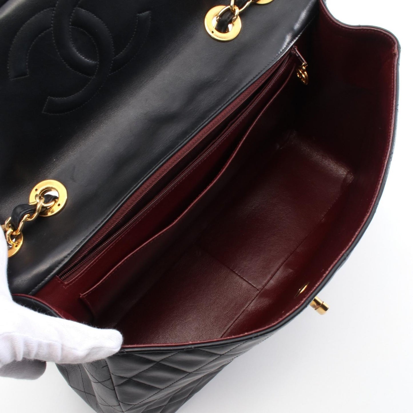 Chanel Deauville MatelassÃ© Lambskin Shoulder Bag
